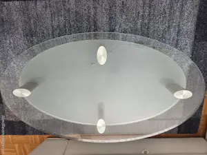 Glastisch Wohnzimmer Bild 2