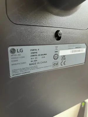 Monitor 27 Zoll, 165 Hz + 1ms   LG 27 Ultragear 2K Bild 2