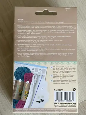 Mini Häkel-Set Drache, 8+ Bild 2