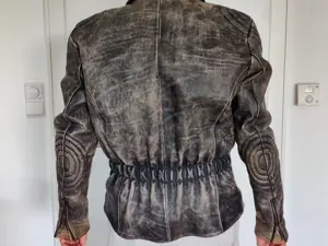 Belo Motorradlederjacke für Herren Größe 54 Bild 3