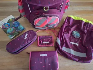 Verkaufe Ergobag Schultaschen Set
