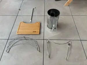 Weber Kugelgrill   Holzkohlegrill inkl. Zubehör Bild 4