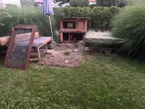 Aussengehege Meerschweinchen  Zwergkaninchen