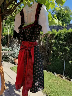 Rose-Dirndl Größe 42 kaum getragen Bild 5