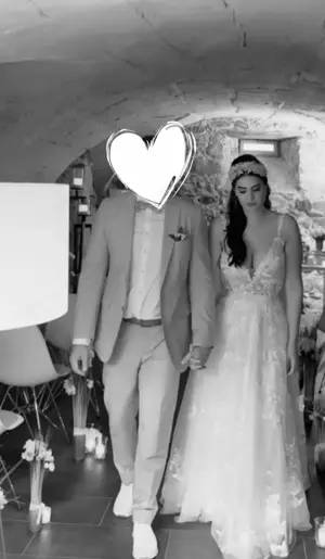 Brautkleid Elfenbeinfarben  Bild 9