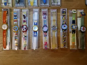 Swatch Uhrensammlung Bild 2