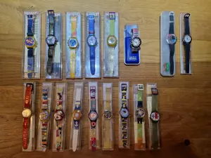 Swatch Uhrensammlung