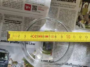 schöne Dekovase Kugel Bild 2