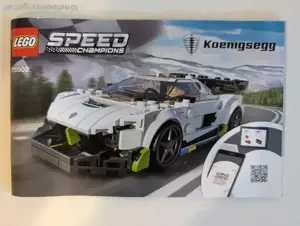 Lego Speed Champions Königsegg 76900 Bild 2