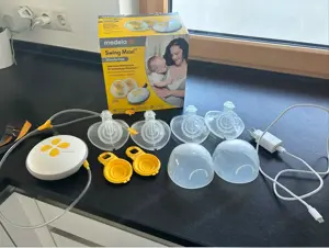 Medela Swing Maxi Hand-free Elektrische Doppelmilchpumpe Bild 2