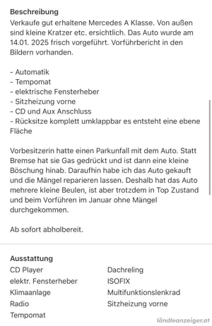 Mercedes A 169 Bild 5