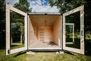 Kleines Haus, Modulhaus, Gartenhaus, Büro, Container