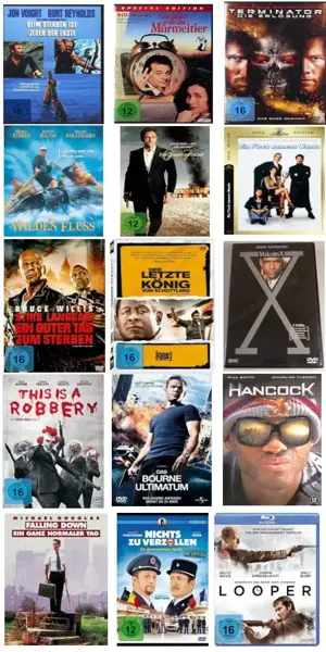 DVDs  und Blu-Ray  - GELEGENHEIT -  Diverse Filme zur Auswahl