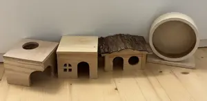 Kleintier Käfig mit Zubehör Bild 3