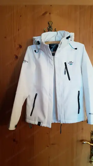 Weisse Jacke zu verkaufen - neu  Bild 5