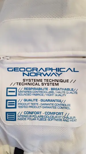 Weisse Jacke zu verkaufen - neu  Bild 3