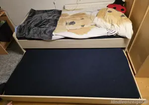 Bett 90x200 mit 2. Bett als Schublade Bild 2