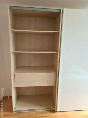 Schiebetürenschrank Spiegel Weiß Bild 2
