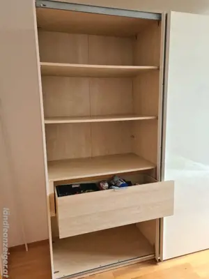 Schiebetürenschrank Spiegel Weiß Bild 3