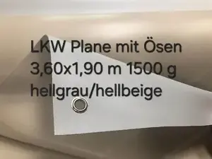 Brennholzplane, 8x1,25 m, LKW Plane, Abdeckplane  Bild 5