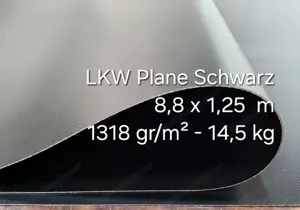 Brennholzplane, 8x1,25 m, LKW Plane, Abdeckplane  Bild 2