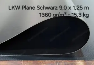 Brennholzplane, 8x1,25 m, LKW Plane, Abdeckplane 