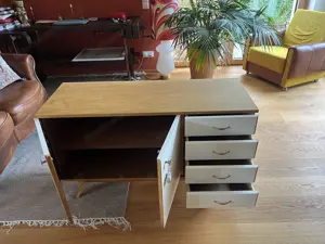 Mid Century, Sideboard Kommode,  Schrank Vintage Retro  Bild 2