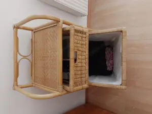 Rattan Wäschekorb