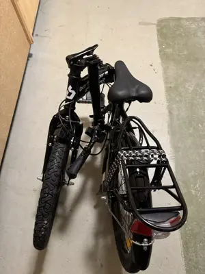 Bergsteiger Klapprad schwarz wie NEU