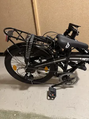 Bergsteiger Klapprad schwarz wie NEU Bild 5