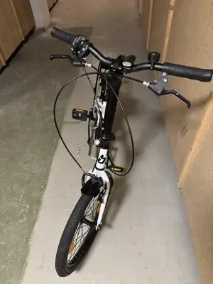 Bergsteiger Klapprad weiß wie NEU