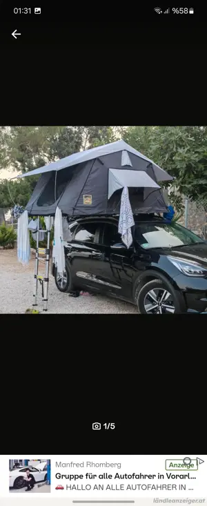 Auto Dachzelt 