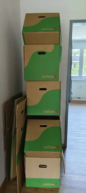 Umzugskartons für Abholer