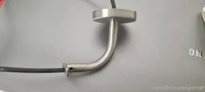 12 Handlaufhalter mit Kabeldurchführung, Edelstahl, gebürstet, für LED geeignet neu Bild 2