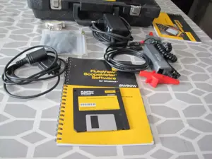 Fluke 123 Scopemeter + Zubehör + Hartschalenkoffer