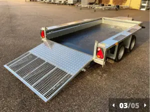 Humer Anhänger Baumaschinentransporter  Bild 3