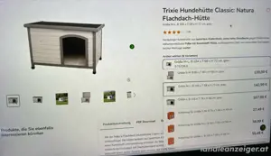 Hundehütte Trixie inkl. Isolierung Bild 2