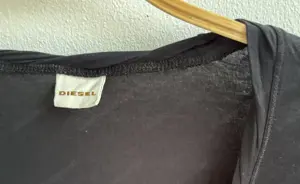 Schwarzes Long Shirt von Diesel  Bild 3