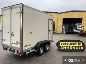 Humer Tiefkühl-Anhänger  Kälteaggregat +6  C bis -18  C  Bild 2