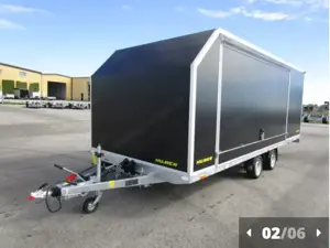Humer Anhänger Autotransporter  Formel 3 Bild 2