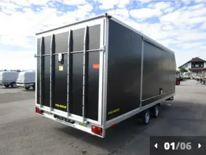 Humer Anhänger Autotransporter  Formel 3