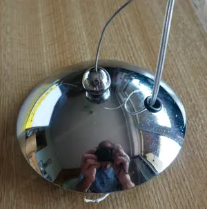 Solide, schöne Esszimmerlampe (Hängelampe) Bild 2