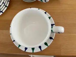 Gmunder Keramik Kaffeegeschirr Traunsee Bild 4