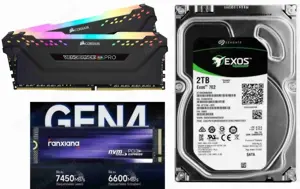 Gaming-PC (Ryzen 9 5800X, 1TB M2 SSD, 2TB HDD, 32GB Ram, RX5700XT, WLan) - TOP Bild 8