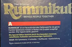 Piatnik Rummikub Special Edition, NEU...! THE BEST Bild 2