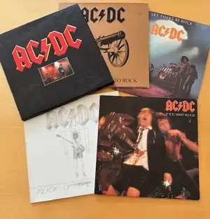 Schallplatten Vinyl von AC DC