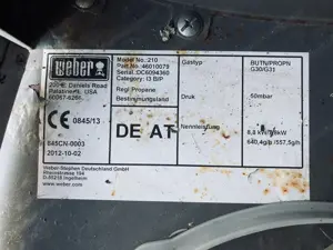  Gasgrill Weber Spirit E210, gebraucht Bild 5