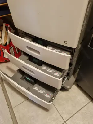 Lexmark Drucker X792de mit Farbkartuschen Bild 4