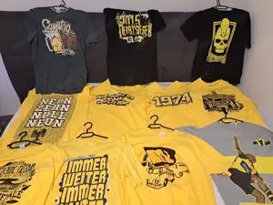 14x BVB Borussia Dortmund T-Shirts - Größe L - 140   im Set oder 15    Stück Bild 2