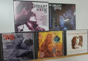 CD s Heart and Rock, HITS, HITS, HITS ( insges. 8 Stk )